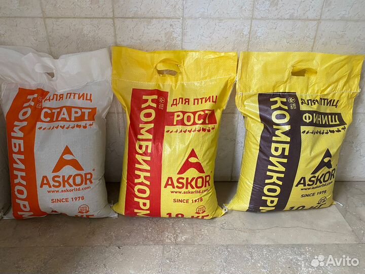 Корм для цыплят и курей бролер