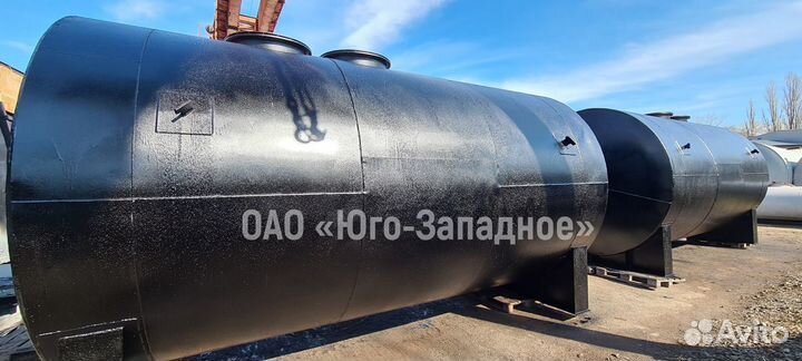 Резервуары стальные (ргс) для гсм, воды и пр