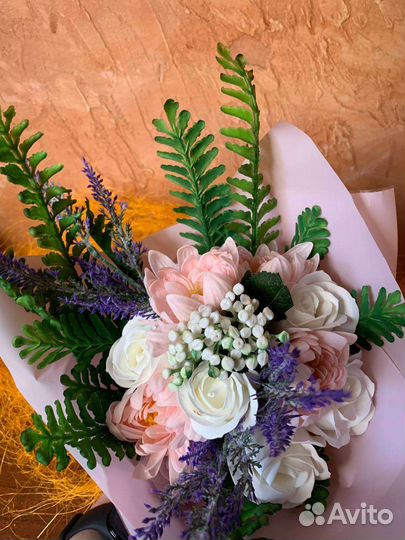 Букет из мыла