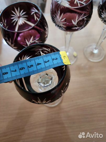 Хрустальные фужеры ГДР