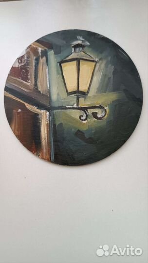 Этюд. Картина маслом