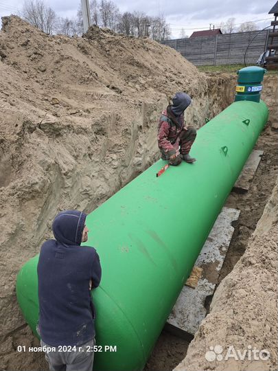 Газгольдер с испарителем до 5мВт