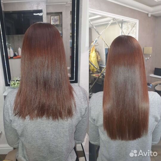 Королевское наращивание волос.Биоленты.Монолента