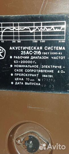 Колонки 25ас-216