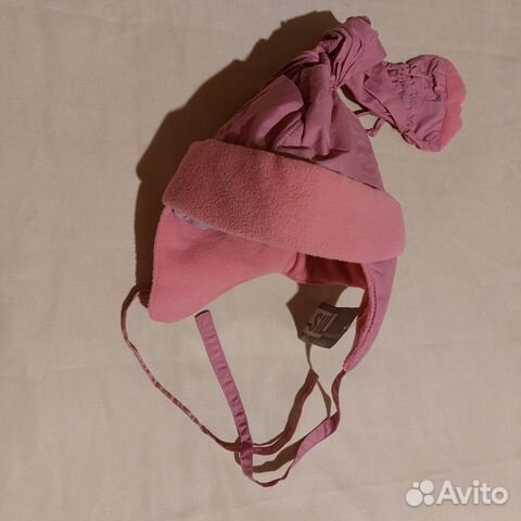 Шапка новая детская зимняя для девочки 55