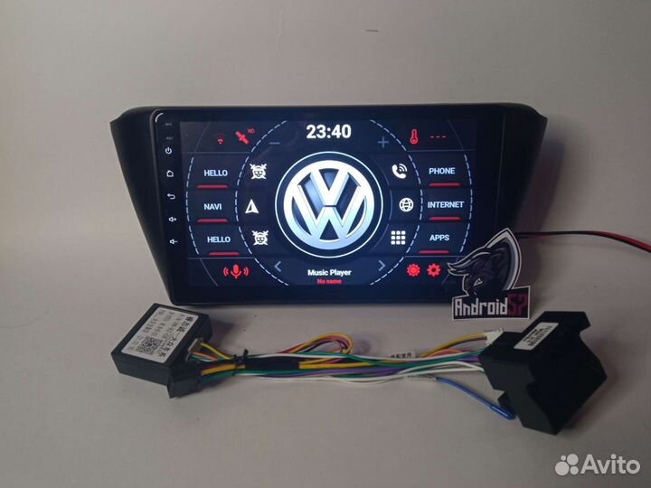 Магнитола skoda rapid 2gb 32gb 2014+