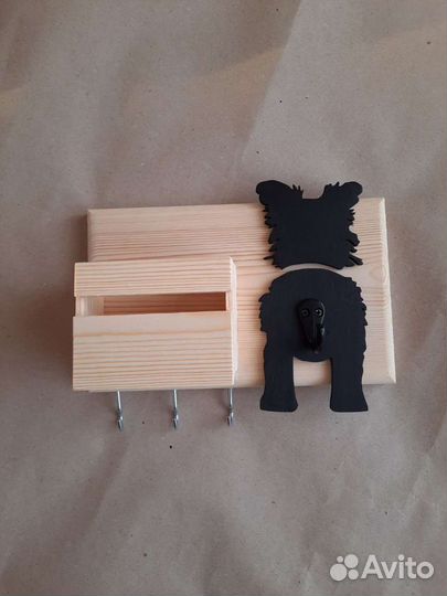 Вешалка для собачьего поводка ключница