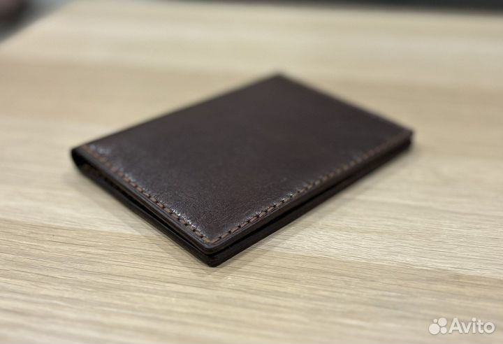 Обложка для автодокументов натуральная кожа