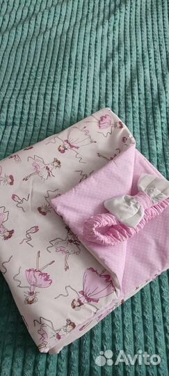 Одеяло детское хлопок новое