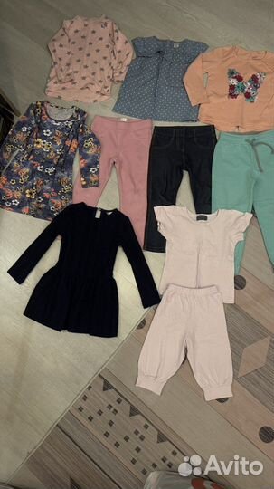 Вещи пакетом на девочку 4 года 104 см