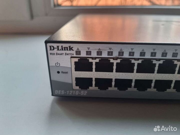 Управляемый коммутатор Dlink des 1210-52
