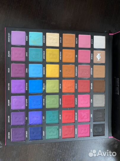 Палетка теней beauty bay 42