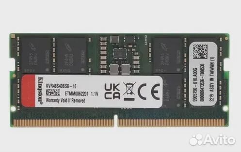 Модуль памяти Kingston KVR48S40BS8-16