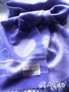 Тёплый шарфик Лаванда кашемир