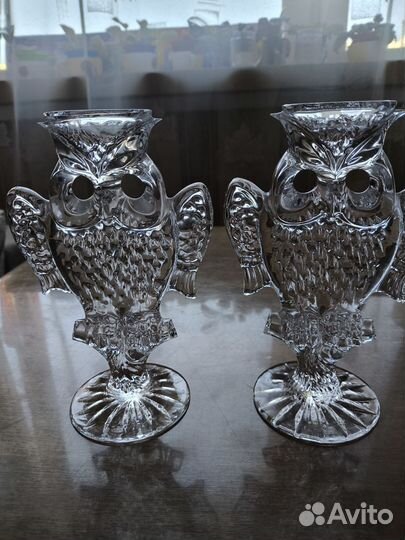 Ваза для цветов хрустальная