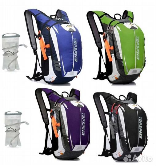 Спортивный туристический рюкзак новый 18л