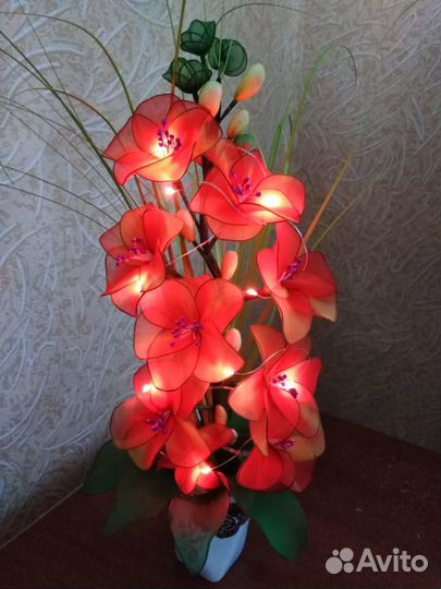 Цветы из капрона