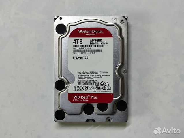 Жесткий диск Western Digital RED WD40efrx 4TB купить в Энгельсе ...