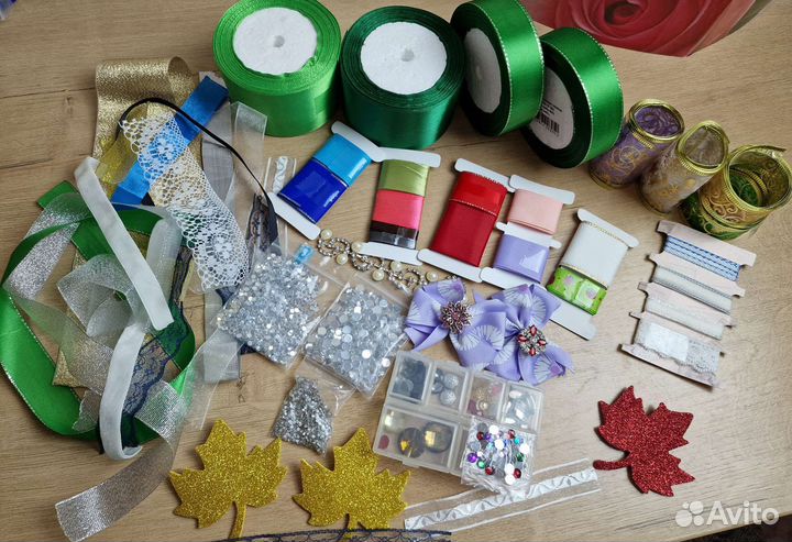 Ленты для рукоделия пакетом