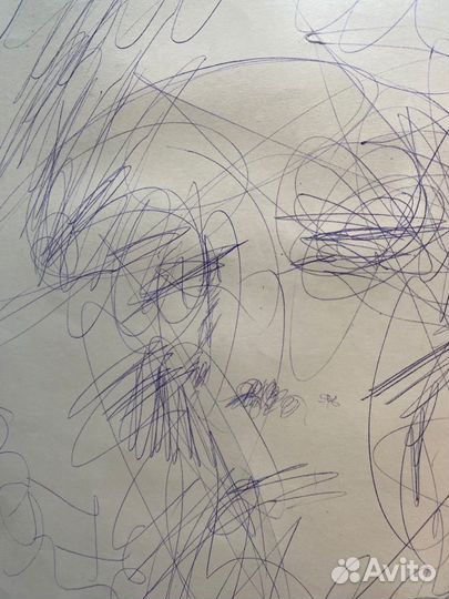 Зверев А.Т.(1931- 1986) Женский портрет.1976 год