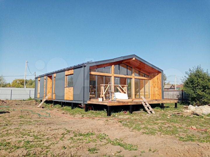 Дом 92 м² на участке 6 сот.