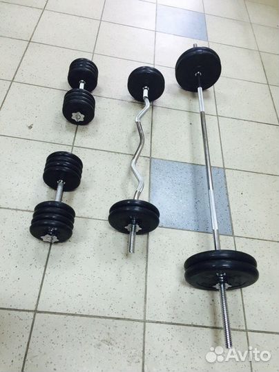 Гантели + штанга