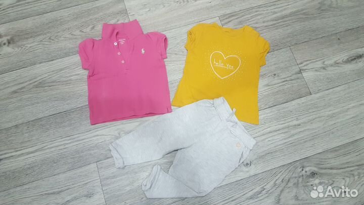 Пакет вещей на девочку 80-86р