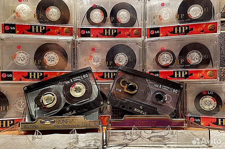 Аудиокассеты LG HP-90