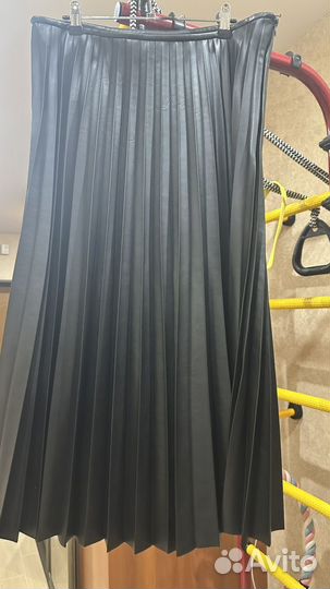 Кожаная юбка mango