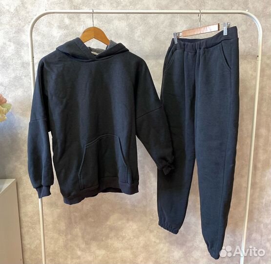 Спортивный костюм женский теплый 46