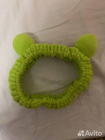 Повязка на голову лягушка