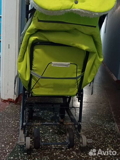 Детские санки коляска