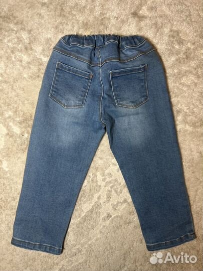 Джинсы для девочки 92