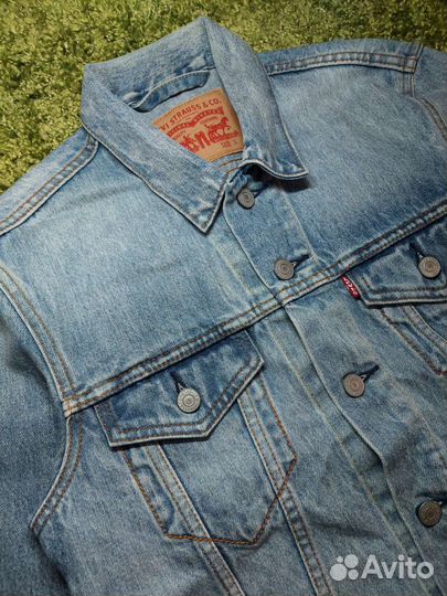 Джинсовая куртка levis оригинал