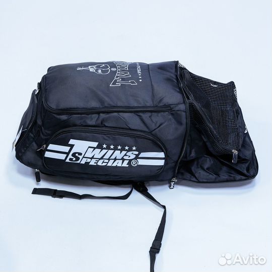 Спортивная сумка - рюкзак Twins Black