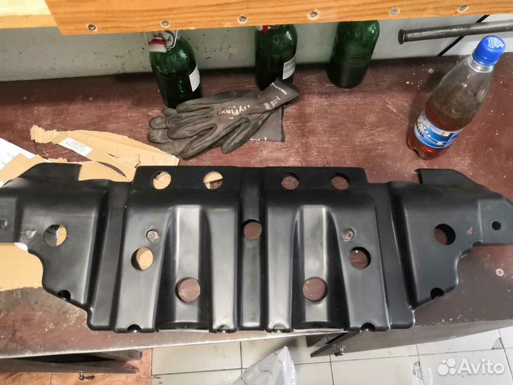 Защита двигателя (фартук радиатора) ssang yong