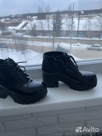 Ботинки кожанные детские