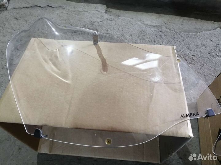 Накладка фары пластиковая защита Nissan almera G15