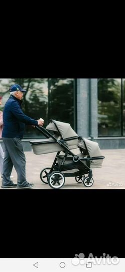 Коляска для двойни