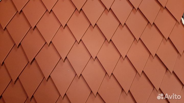 Изготовление кровельной шашки (чешуи)