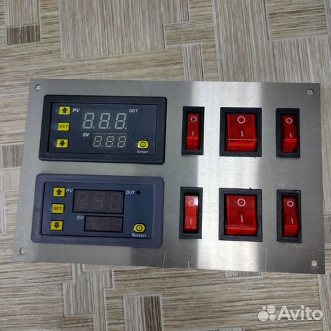 Панель управления коптильней