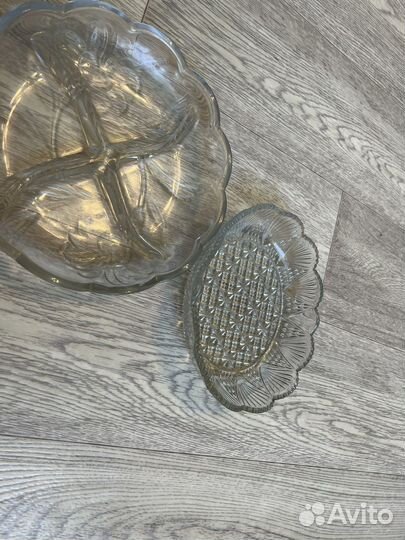 Хрустальное блюдо