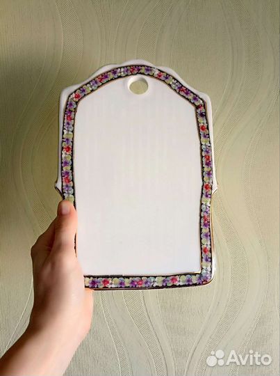 Доски фарфоровые сырные