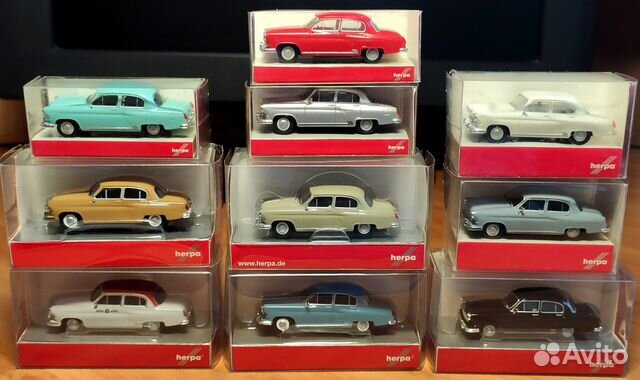 Модели 1/87: газ-21 Волга