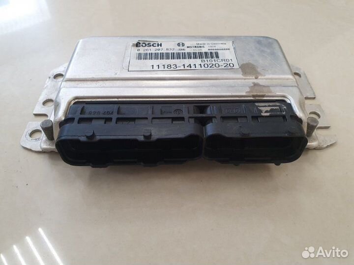 Эбу двигателя Лада Калина 1118