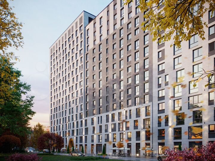 2-к. квартира, 57,5 м², 11/16 эт.