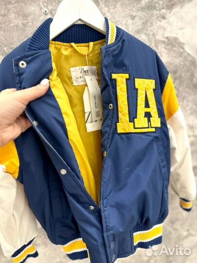 Бомбер zara на мальчика