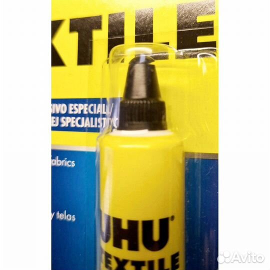 Клей для ткани UHU Textil с поврежденным колпачком