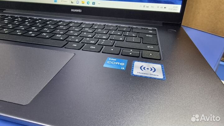 Ноутбук На Гарантии Huawei IPS Core i3 В Коробке