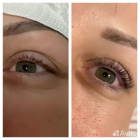 Наращивание ресниц и Ламинирование